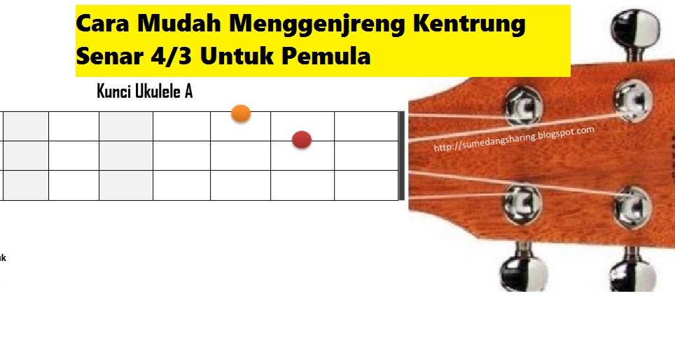 Cara Mudah Menggenjreng Kentrung Senar 4 Untuk Pemula