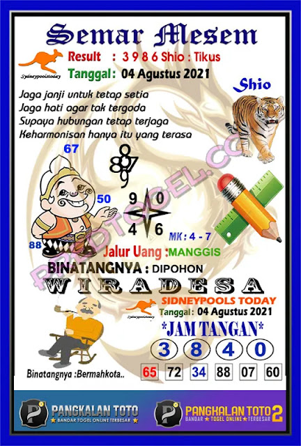 Syair Hk Aladin 4 Agustus 2021 Syair Manjur 4