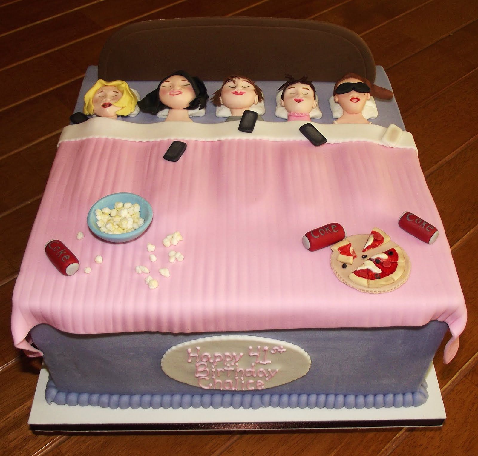 Suzy's Sweet Shoppe Pajama Party Cake