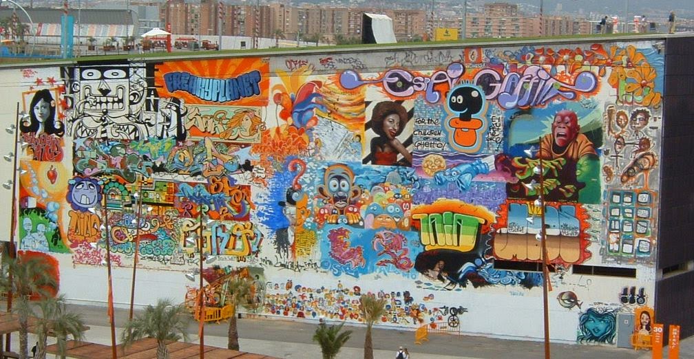 Composicion Urbana: El Arte Urbano. Grafitis y Murales