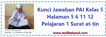 Kunci Jawaban Pai Kelas 5 Halaman 5 6 11 12 Pelajaran 1 Surat At Tin Wali Kelas Sd