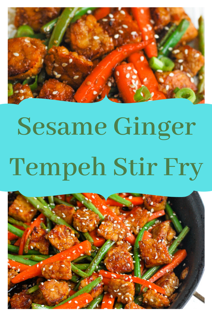 Sesame Ginger Tempeh Stir Fry