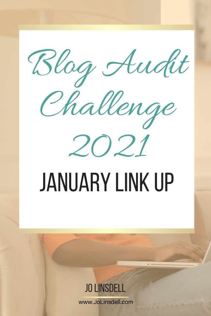 Blog Audit Challenge 2021 January Link Up #BlogAuditChallenge2021