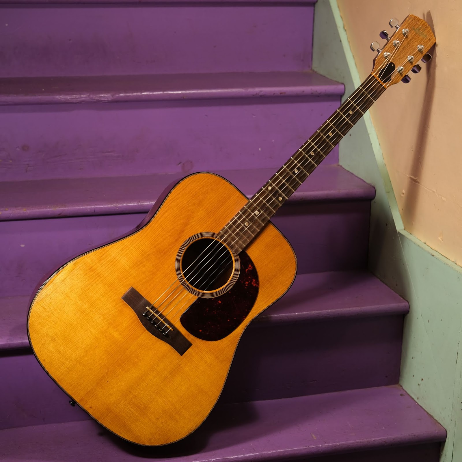 1976 Levin W36 ("Goliath") Dreadnought Guitar