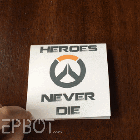 Overwatch Pop-Up Card - Free Templates!