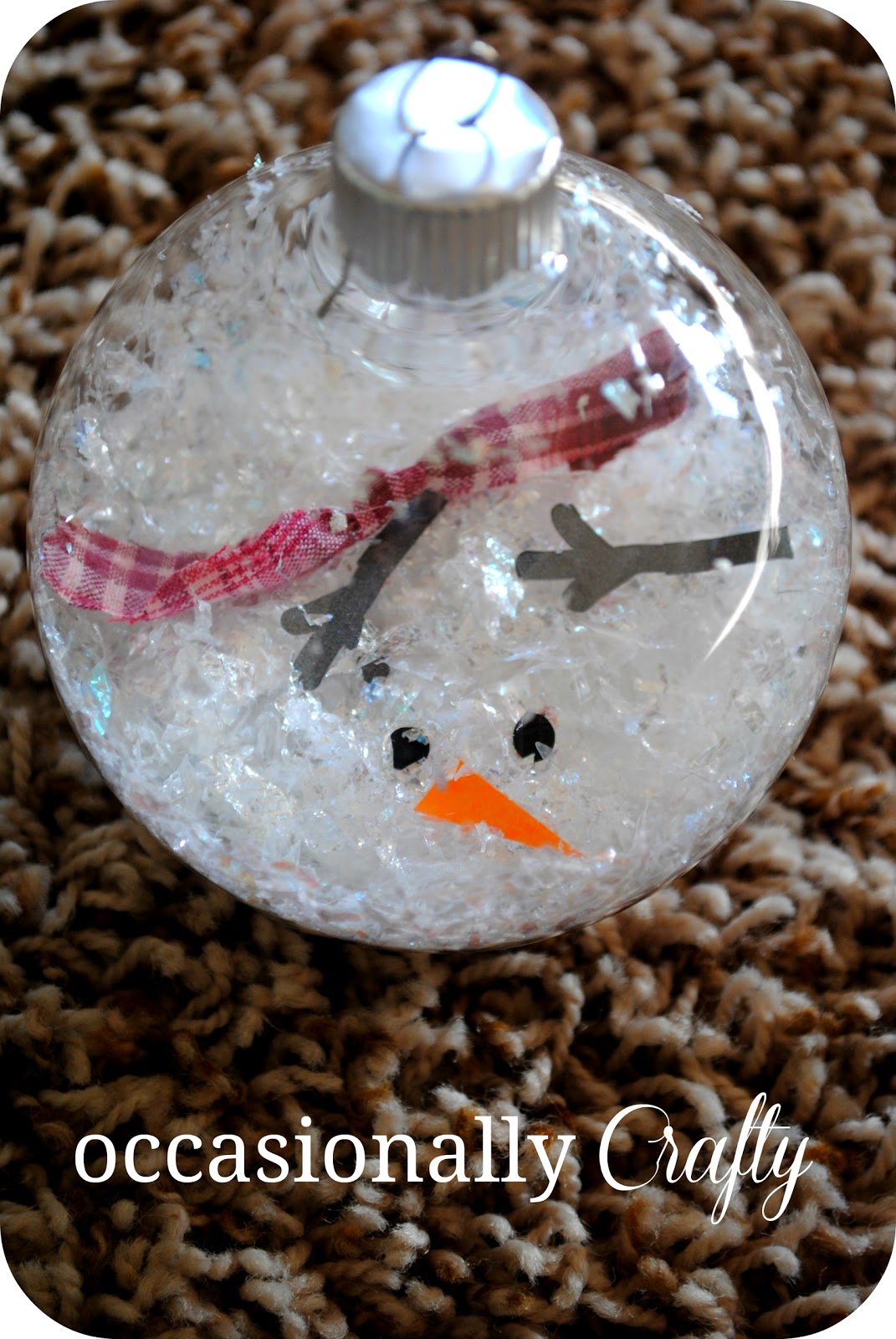 Easy DIY Melting Snowman Craft