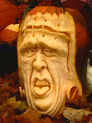 Creatively carved pumpkins - 10 Pics | Curious, Funny Photos / Pictures