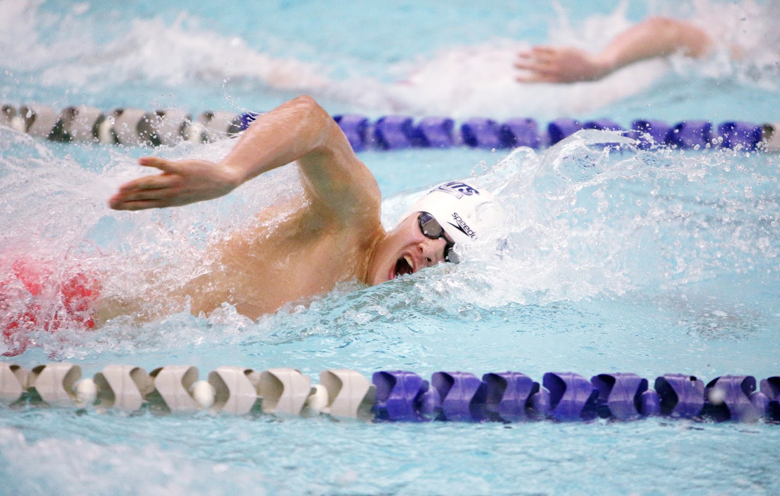 Mark Kodiak Ukena IHSA Boys Swimming Sectionals at Vernon Hills High
