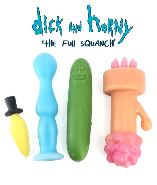 dildos al estilo de Rick and Morty Juguetes sexuales para geeks, Rick and Morty