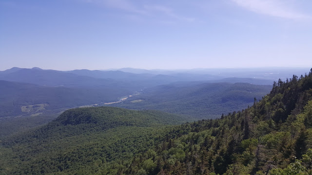 Point de vue à partir du sommet Round Top