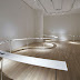 A Winding Table Display For An Exhibition In Tokyo By N...
