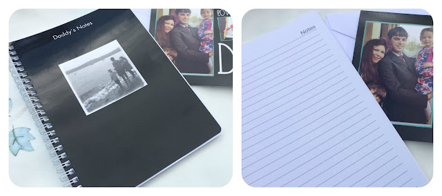 father's day photo notebook
