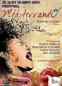 festival MéditerranéO': cartel