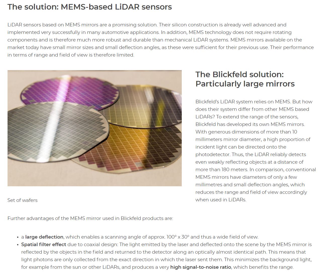 Image Sensors World Lidar News Trioptics Blickfeld Apple