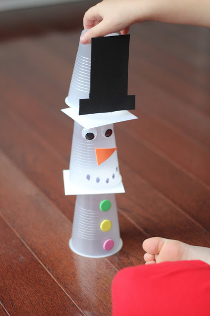 Toddler Approved!: Snowman Stacking Game