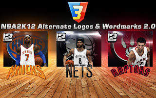 NBA2K12 Alternate Logos and Wordmarks V2