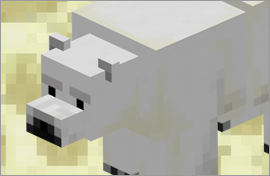 Minecraft Polar Bear Figures
