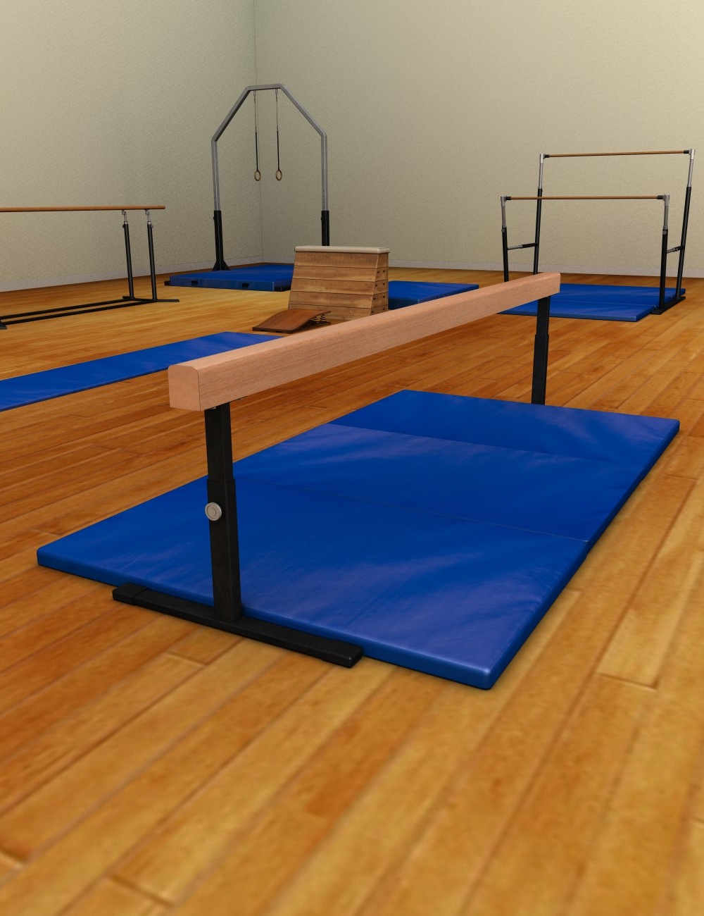 Download DAZ Studio 3 for FREE! DAZ 3D Gymnastics Equipment