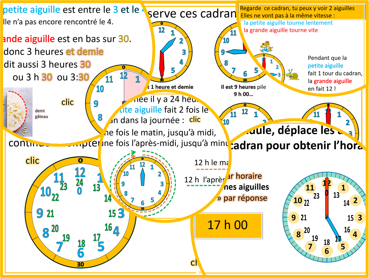 IPOTÂME.TÂME Lecture de l'heure