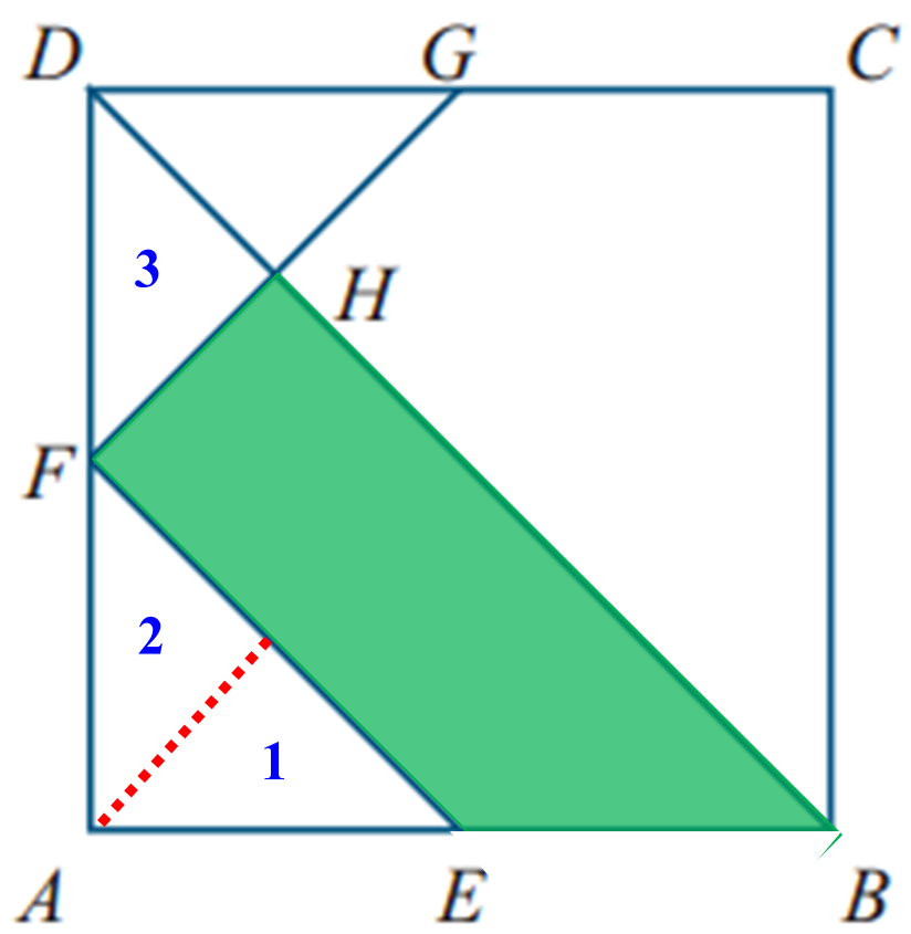 Kunci Jawaban] Diketahui luas persegi ABCD adalah 25 m2. Jika E, F, dan G  masing-masing adalah titik tengah AB, AD, dan CD ~ ROFA Education Centre