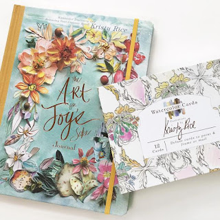 READING FOR SANITY BOOK REVIEWS: Freeform Friday: The Art for Joy's Sake  Journal PLUS Watercolor Cards - Kristy Rice