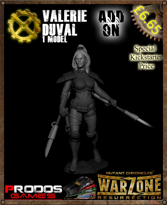 Dice and Brush WARZONE Valerie Duval and £115k Stretch Goal! Dice and Brush WARZONE Valerie Duval and £115k Stretch Goal!