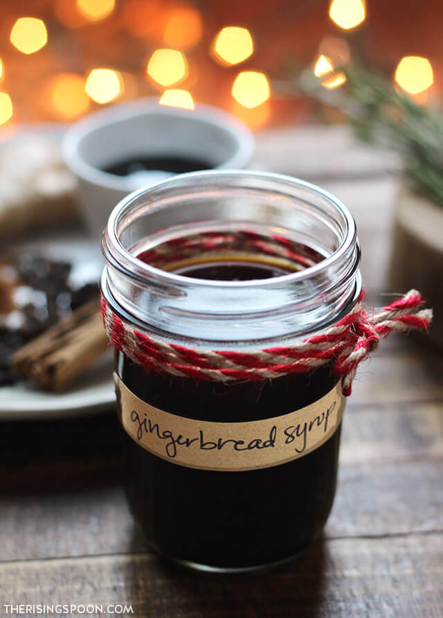 Gingerbread Syrup The Rising Spoon