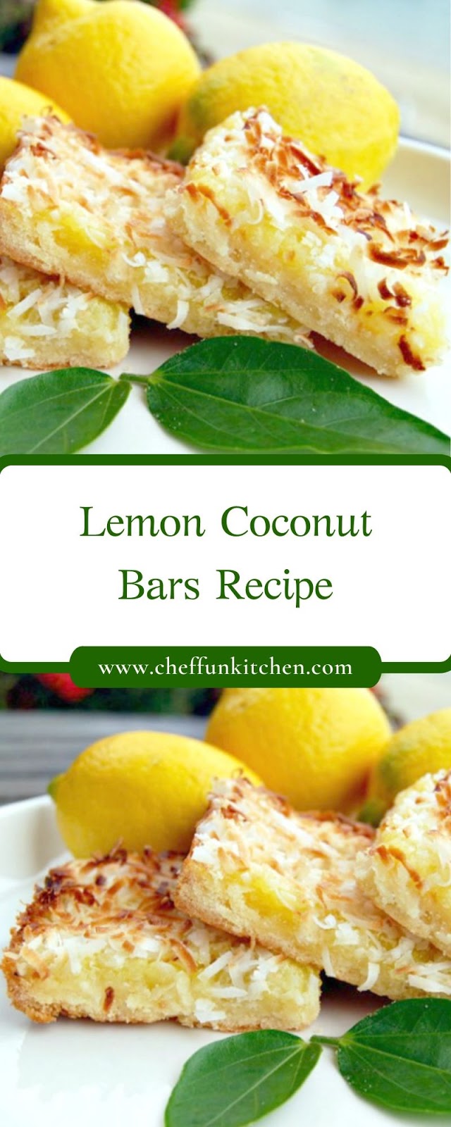 Lemon Coconut Bars Recipe