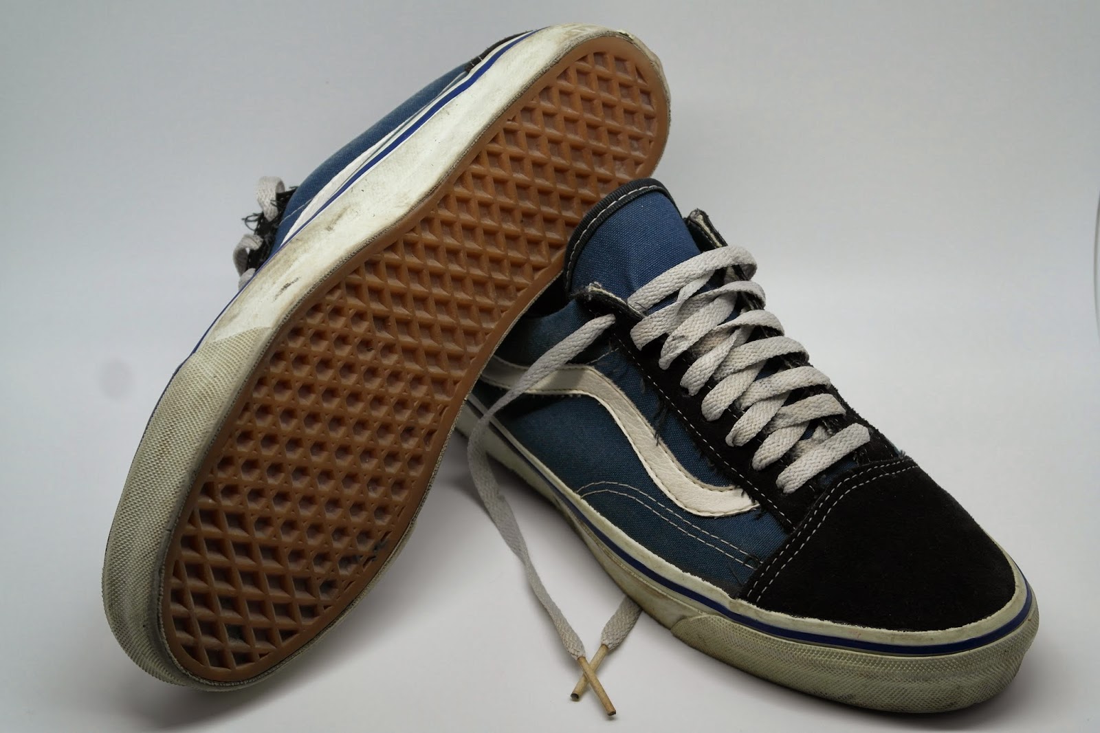 theothersideofthepillow: vintage VANS navy suede canvas 90s SKATE ...