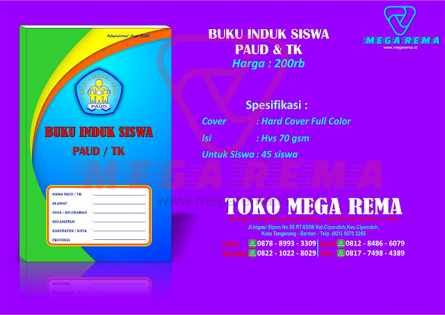 Buku Induk Siswa PAUD Kurikulum 2013, Buku Induk Siswa (TK/PAUD),Buku Induk PAUD,jual Buku Induk PAUD,harga Buku Induk PAUD,grosir Buku Induk PAUD,buku administrasi sekolah,katalog Buku Induk PAUD,brosur Buku Induk PAUD,toko buku administrasi sekolah,percetakan Buku Induk Siswa paud,Penerbit Asaka Prima,Buku Adminsitrasi PAUD TK K13 Terbaru,Buku PAUD K13 Revisi terbaru 2021