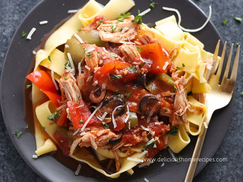 Slow Cooker Chicken Cacciatore Slow Cooker Chicken Cacciatore