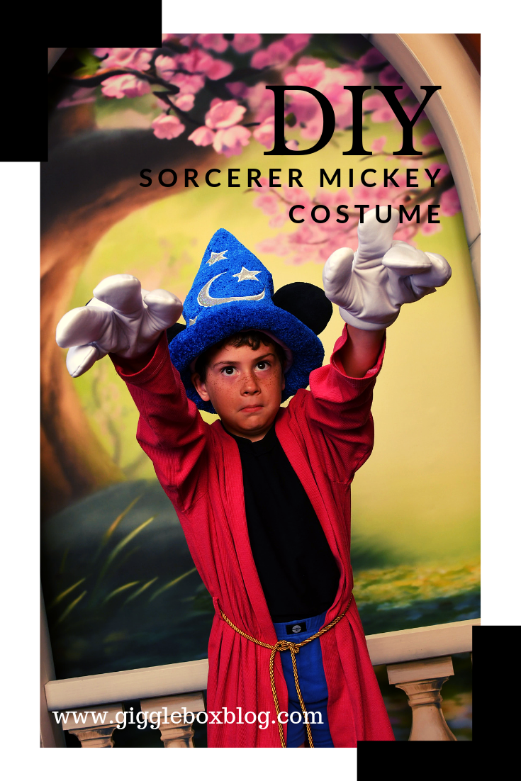 DIY Sorcerer Mickey Costume  Gigglebox Tells it Like it is