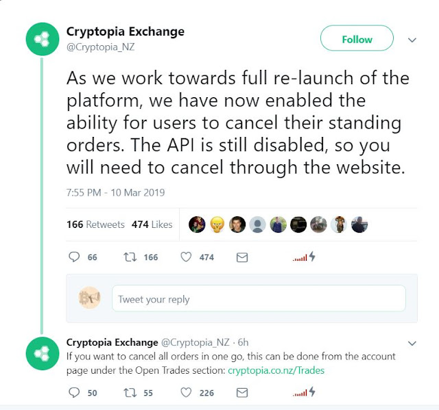 Cryptopia relaunch