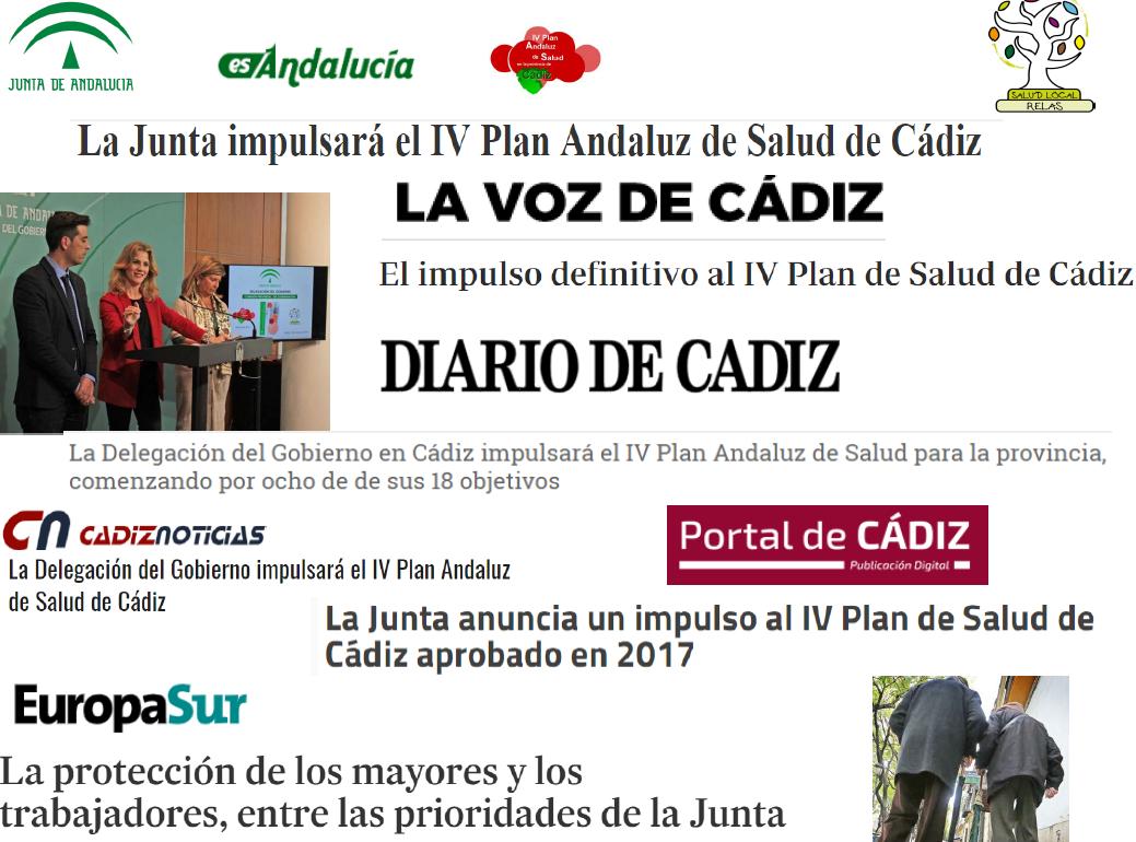 El IV PLAN ANDALUZ DE SALUD EN LA PROVINCIA DE CADIZ (I) El IV PLAN ANDALUZ DE SALUD EN LA PROVINCIA DE CADIZ (I)