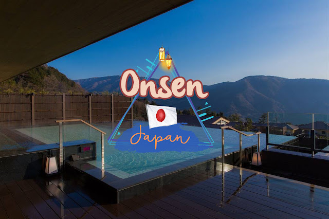 Enjoy hot springs in Japan