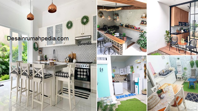 7 Inspirasi Cantik Dapur Terbuka Menghadap Taman ~ Desainrumahpedia.com