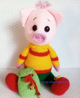 PATRON GRATIS CERDO AMIGURUMI 45712