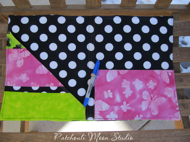 Patchouli Moon Studio~ Make it Yours Bag & Cat Fabric Folder