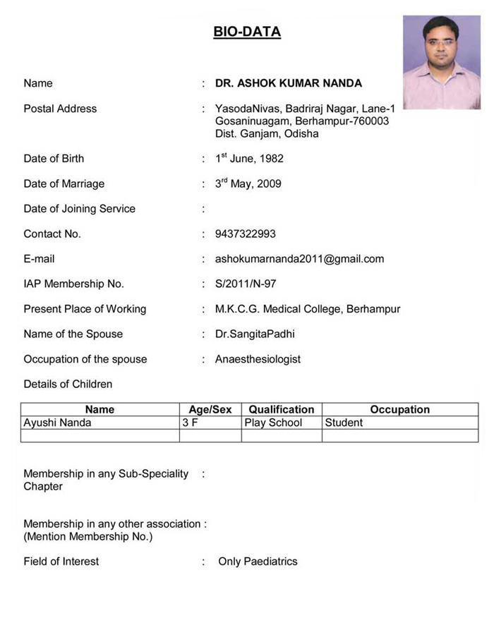 contoh resume yang terbaik