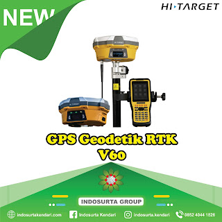 Jual GPS Geodetic Hi Target RTK V60 di Manokwari