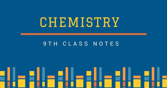 9th Class Chemistry Notes With Solved Examples Pdf Top Study World