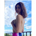 Alexandra Daddario sideboobs in bikini