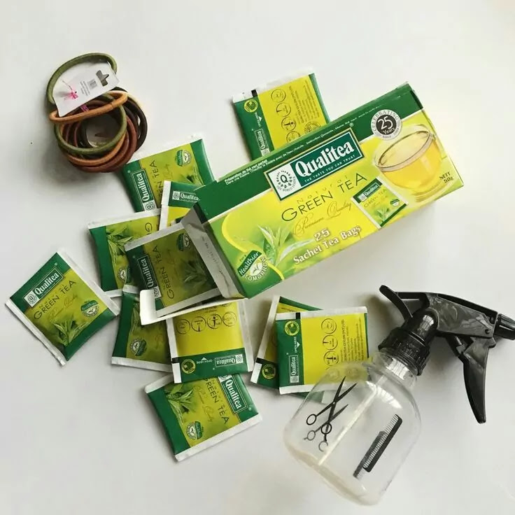 Green tea rinse