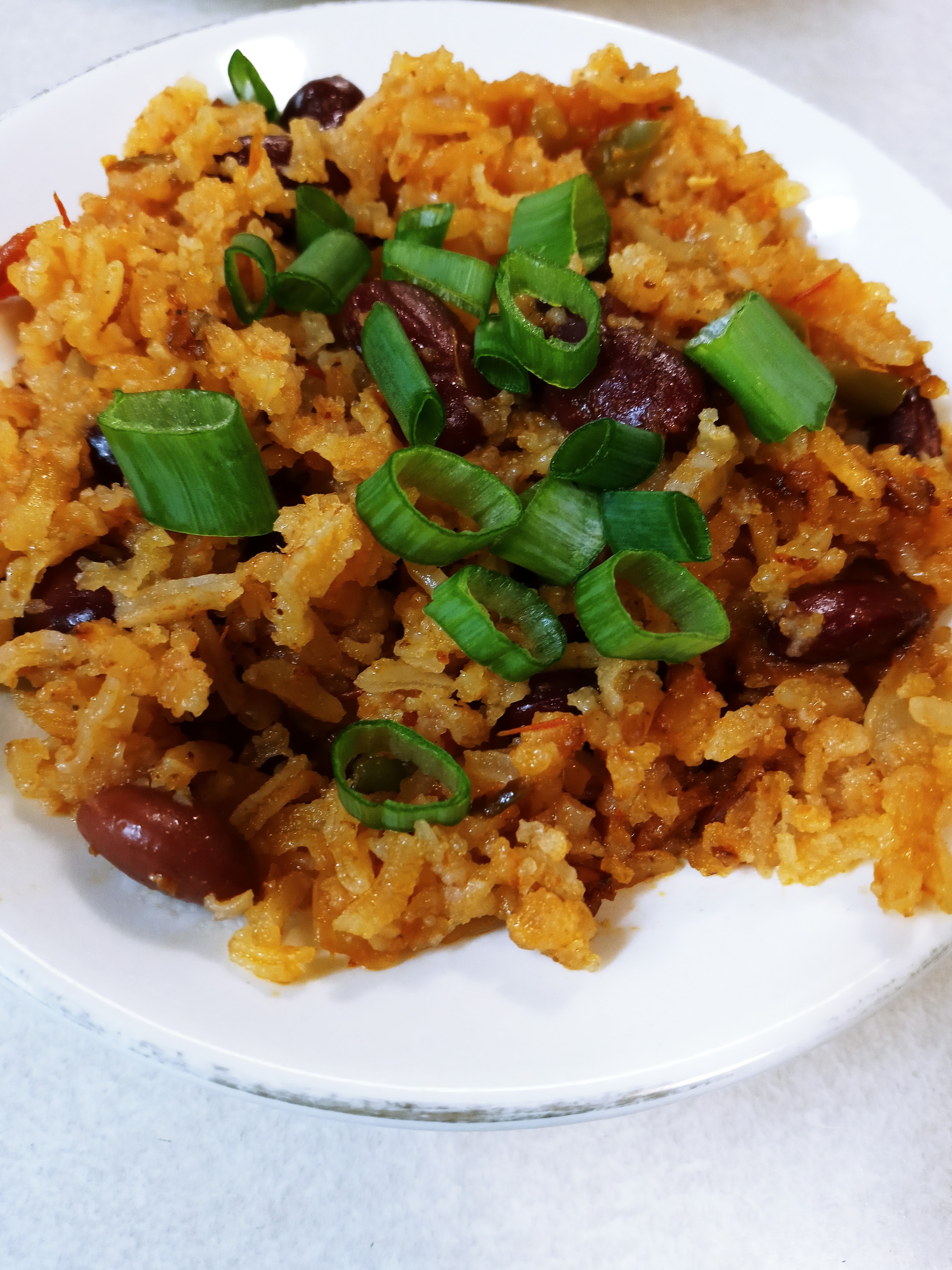 Theveganlicious Instant Pot Spicy Rice and beans