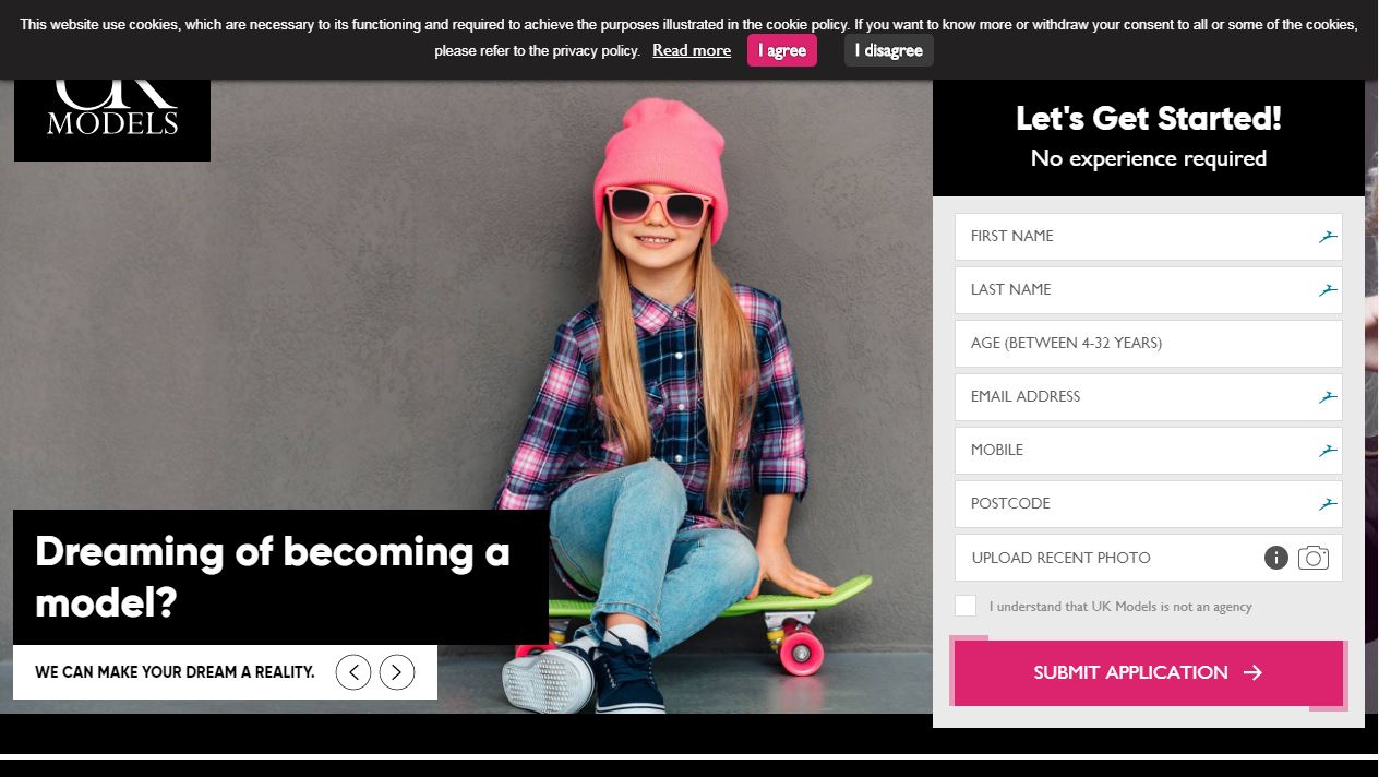 UK Models Is it a Modelling Agency Portfolio Scam?