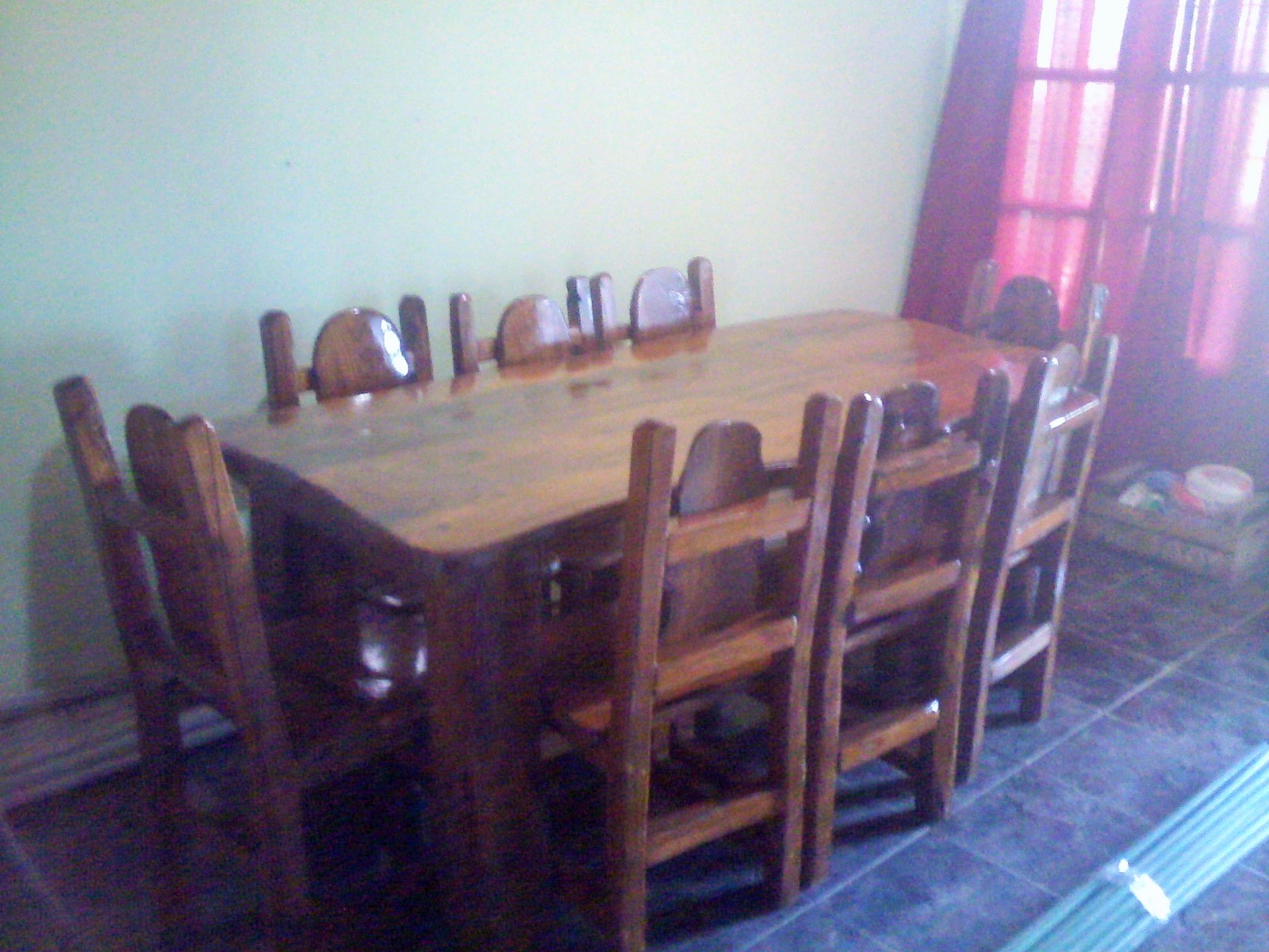 ARTE RUSTIKA _ Muebles Rusticos Artesanales: JUEGOS DE COMEDOR