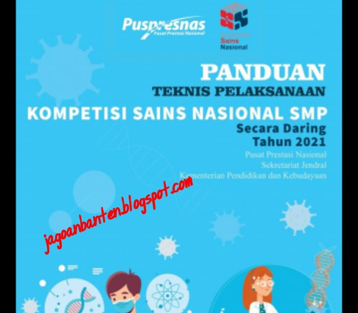 Panduan Teknis Kompetisi Sains Nasional Ksn Jenjang Smp 2021 Jagoan Banten