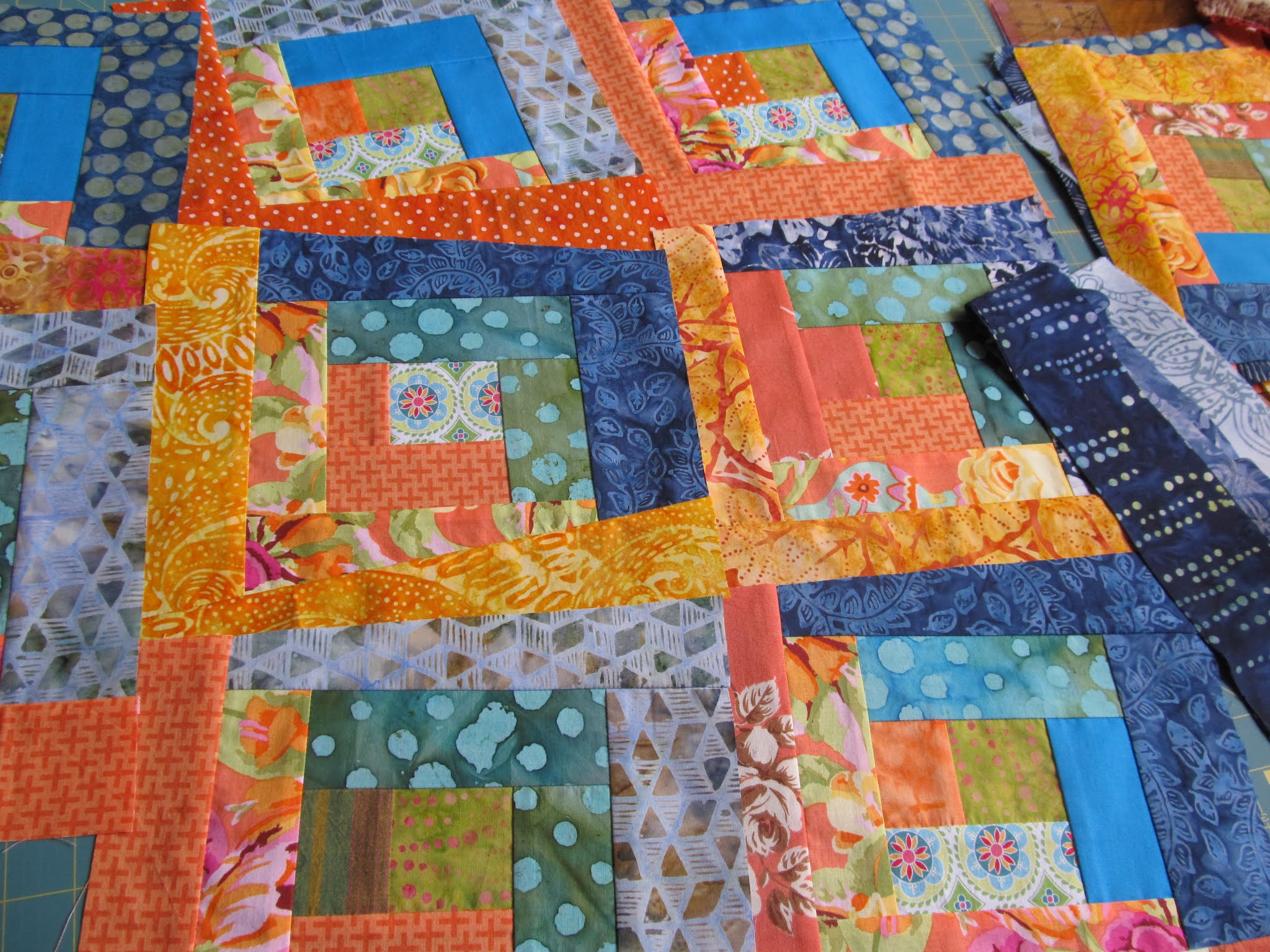 Ahiq improvisational utility quilts new challenge asymmetrical