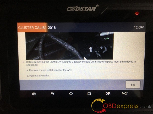 2018 Dodge Ram mileage correction by obdstar odomaster 7