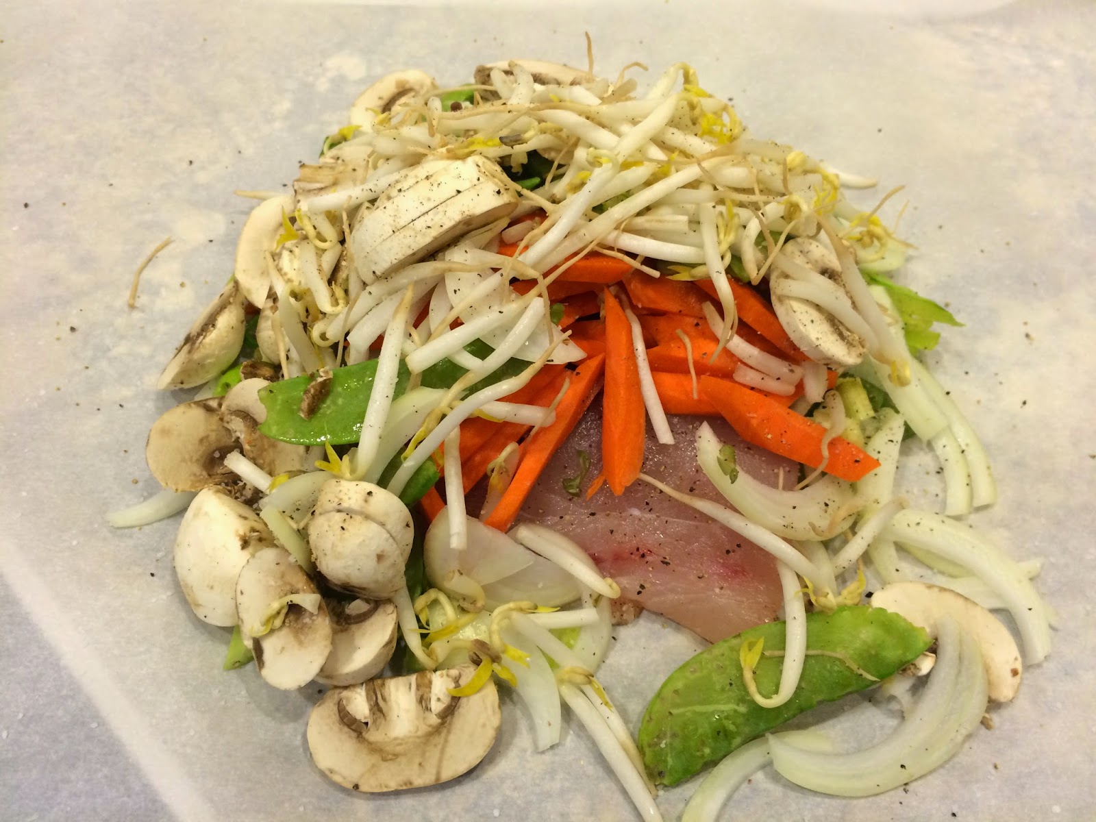 GREAT EATS HAWAII BAKED MAHI MAHI IN PARCHMENT PAPER